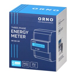 Elektromer OR-WE-531 digitálny 3-fázový 80A MID obojsmerný